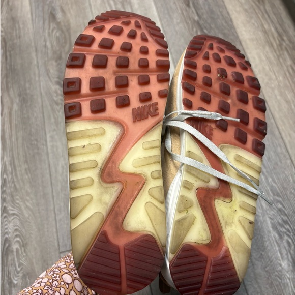 Nike Air max 90 Futura X Serena Williams design ‘Hemp’  Brown and Cream Sneakers - Picture 10 of 13